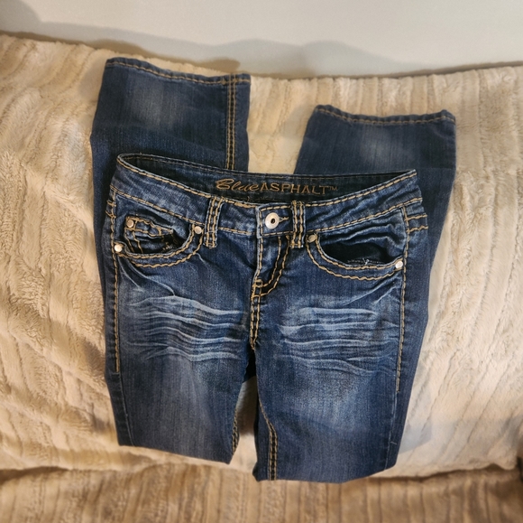 Blue Asphalt size 3 jeans - Picture 3 of 9